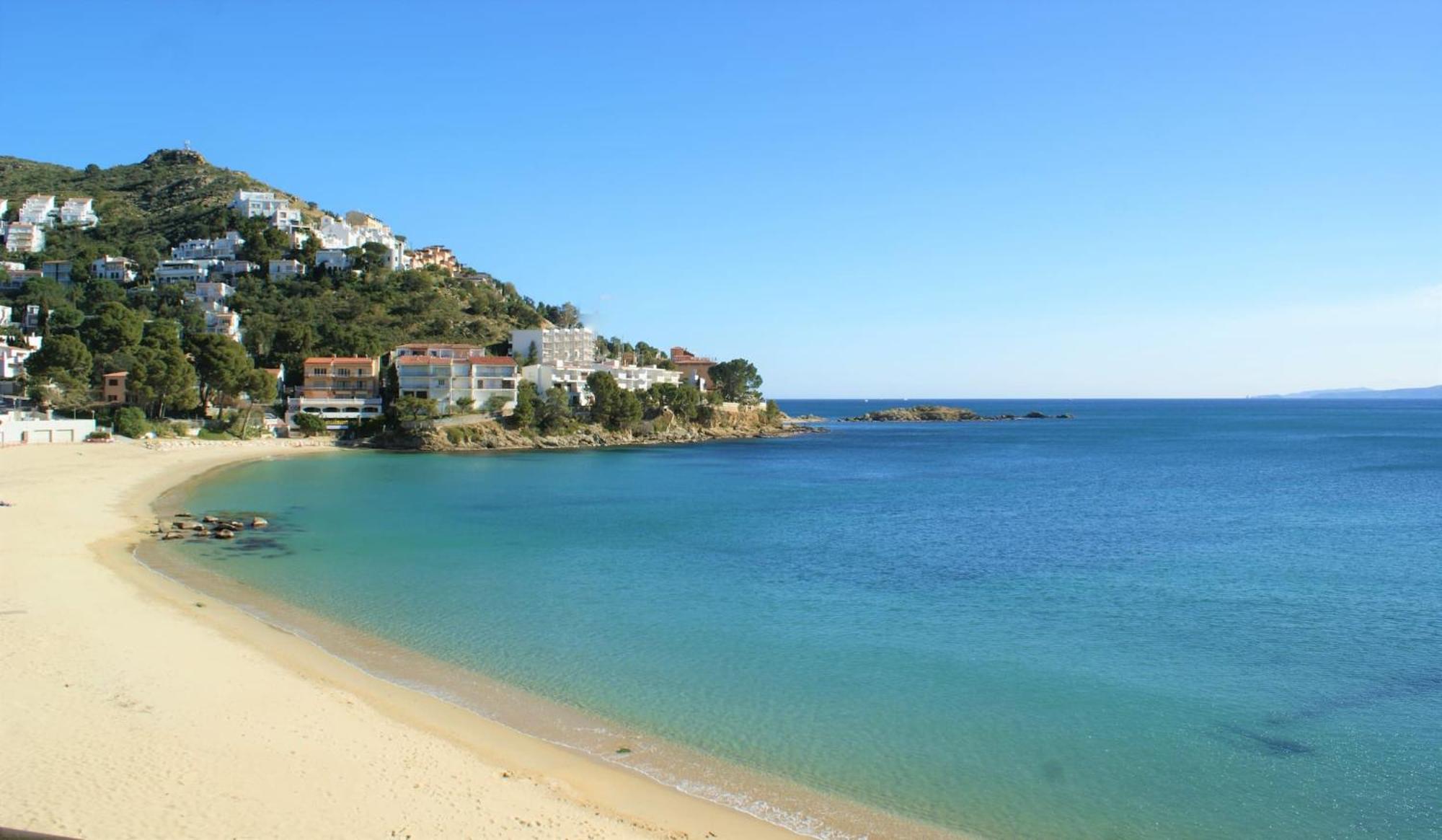 Apartamento En Roses Con Vistas Al Canal Y Piscina ภายนอก รูปภาพ