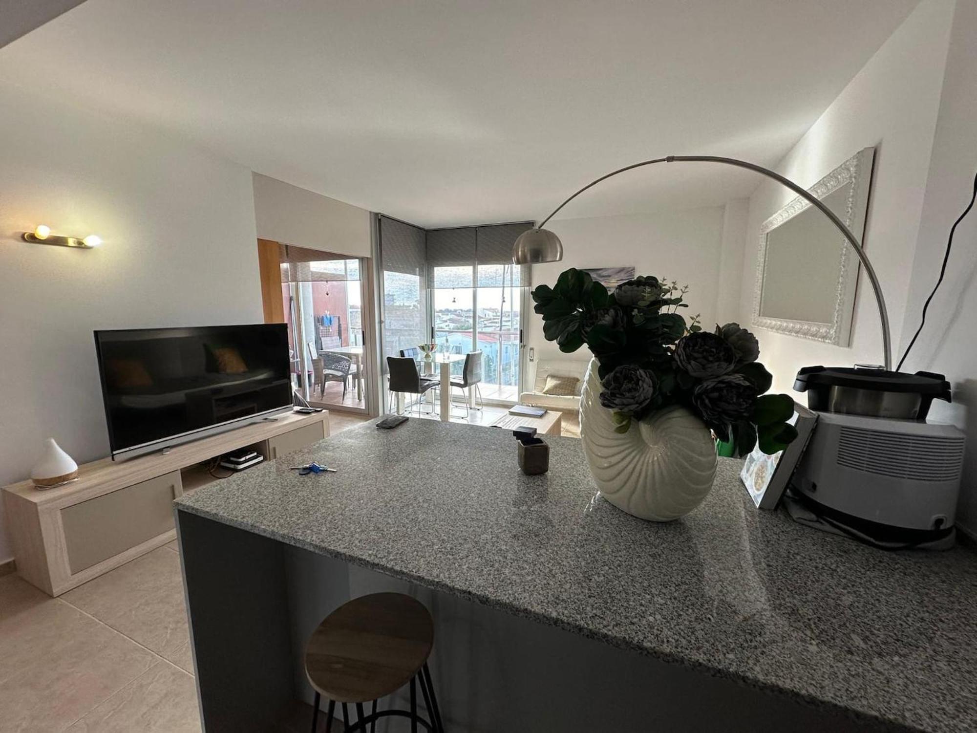 Apartamento En Roses Con Vistas Al Canal Y Piscina ภายนอก รูปภาพ